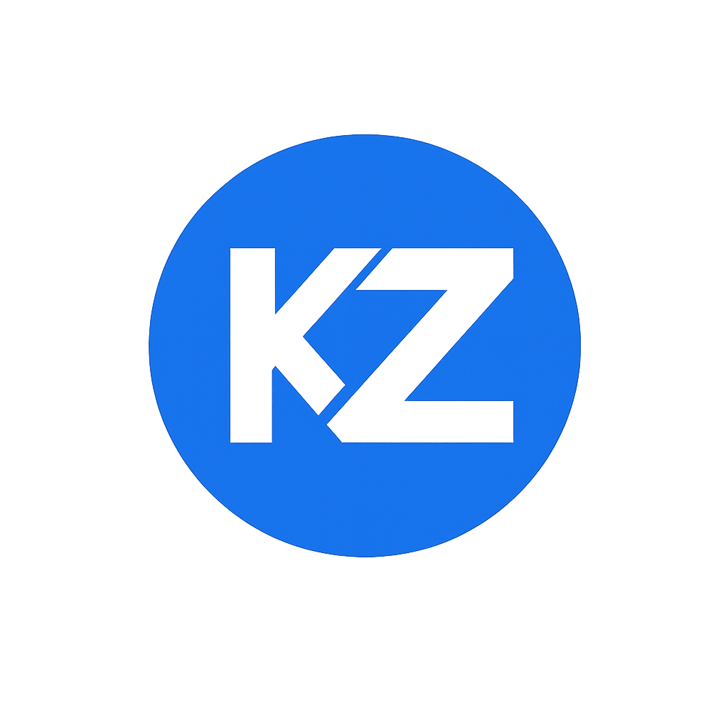 Kék betűs logó és felirat: „DUGULÁSELHÁRÍTÁS” és „KOVÁCS ZOLTÁN” fehér háttéren.